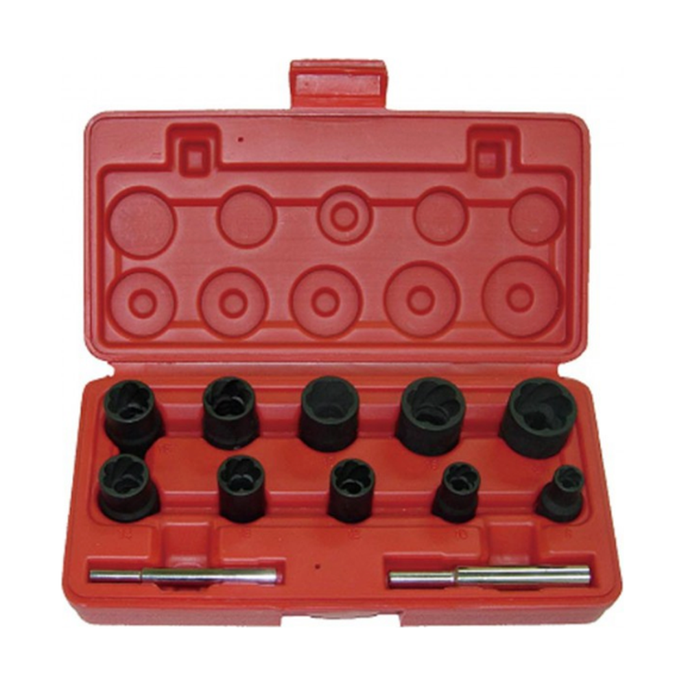12pc 3/8" & 1/2" Twist socket set