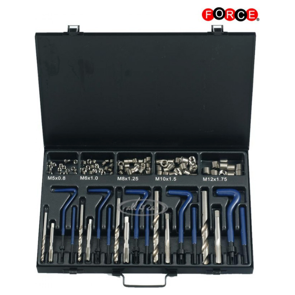 130pc Threaded coil-inset repair kit