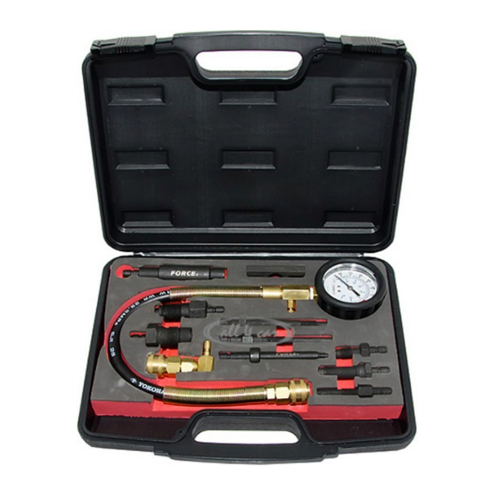 13pc Diesel engine compression tester set