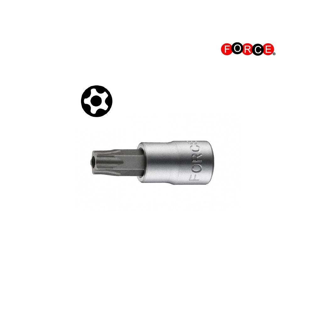 1/4" Five-sided star tamper socket bit TS20