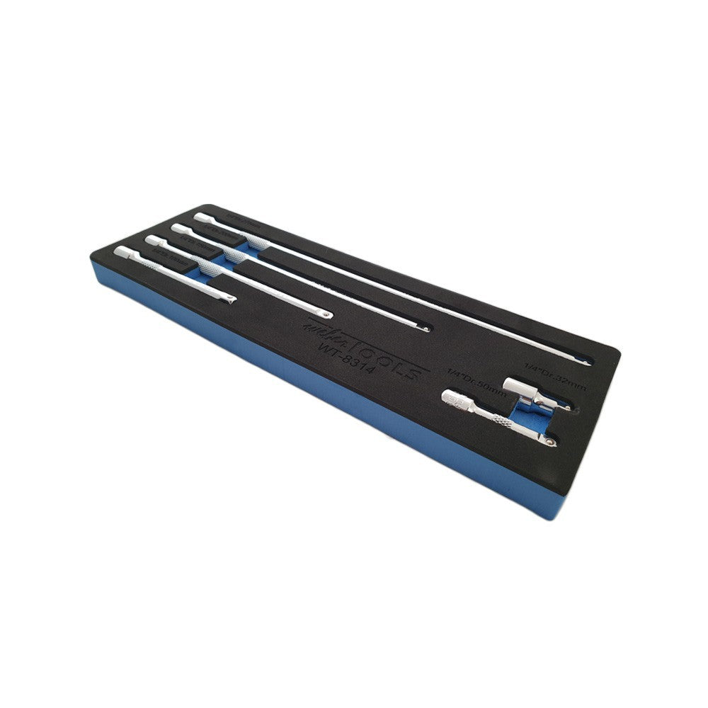 1/4'' Verlengstukken set 6-delig