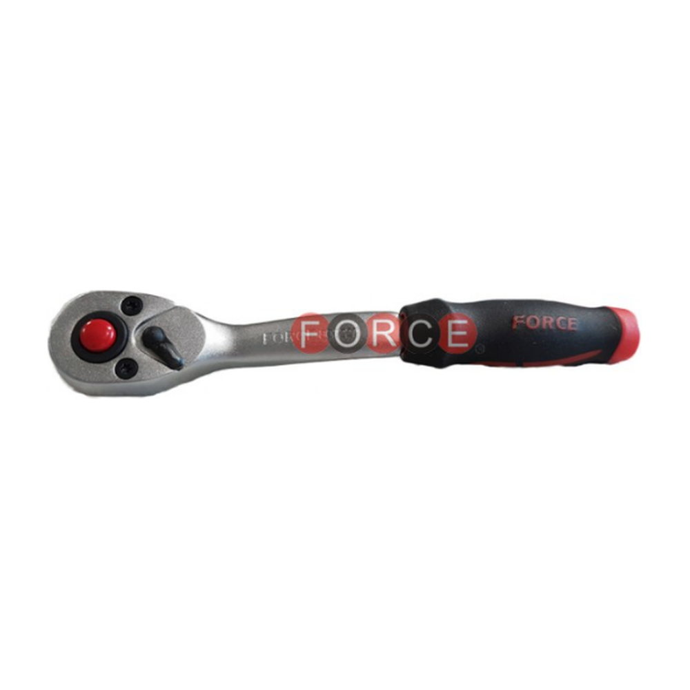 1/4"DR. Curved-shank 36th ratchet handle