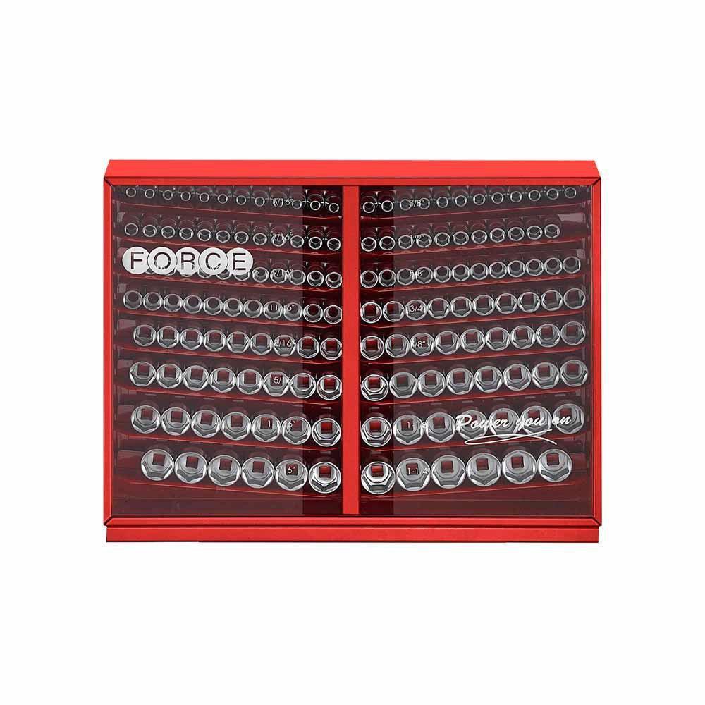 153pc 1/2"DR. Surface drive socket set (SAE)