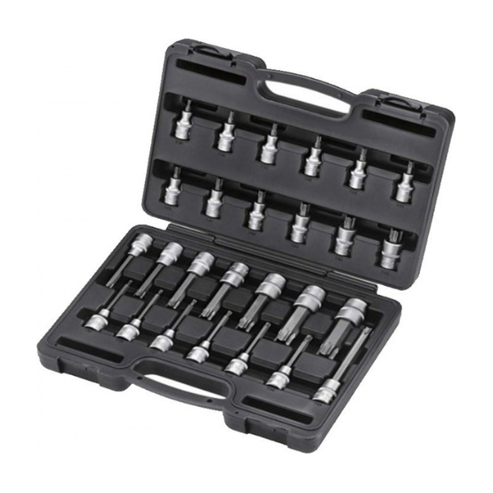 26pc 1/2" Star socket bit set