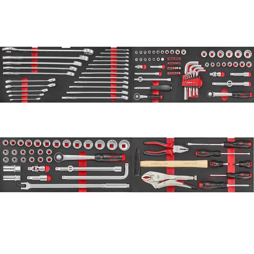 3-drawer chest with 147pcs SAE tools (EVA)