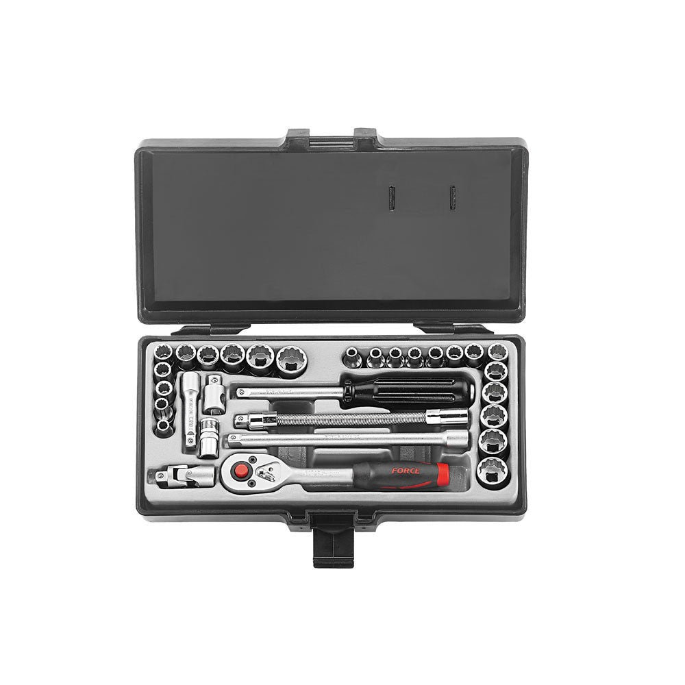 31pc 1/4" 12pt. Socket set (S&M)