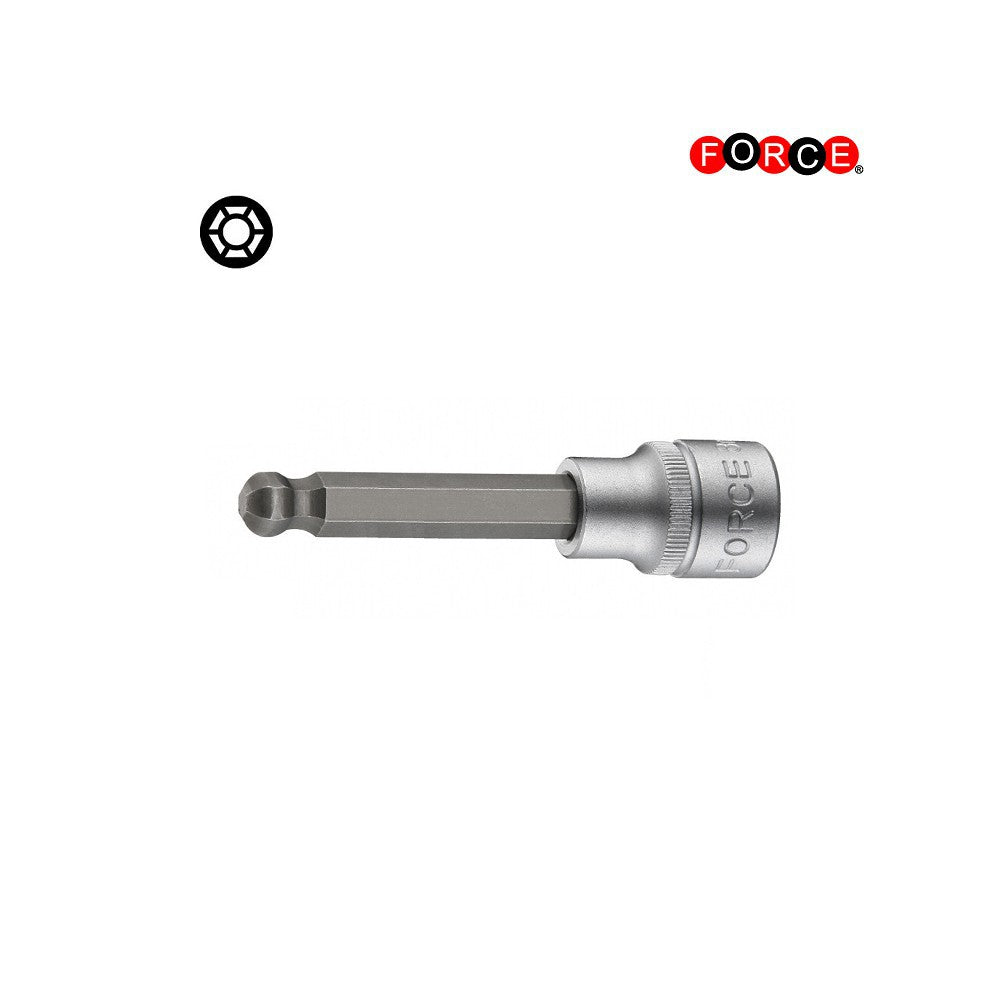3/8" Hex ball socket bit 100mmL 8