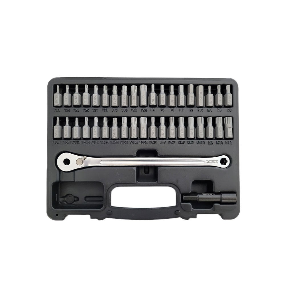 40-delige bitset met ratelsleutel