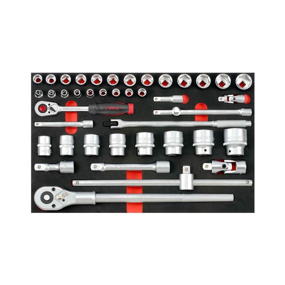 42pc 1/2" & 3/4"DR. Socket combination set (EVA)