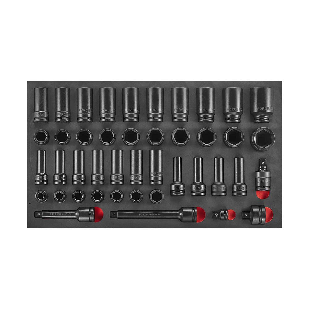 43pc 3/4"DR. Impact socket set (10318 EVA)