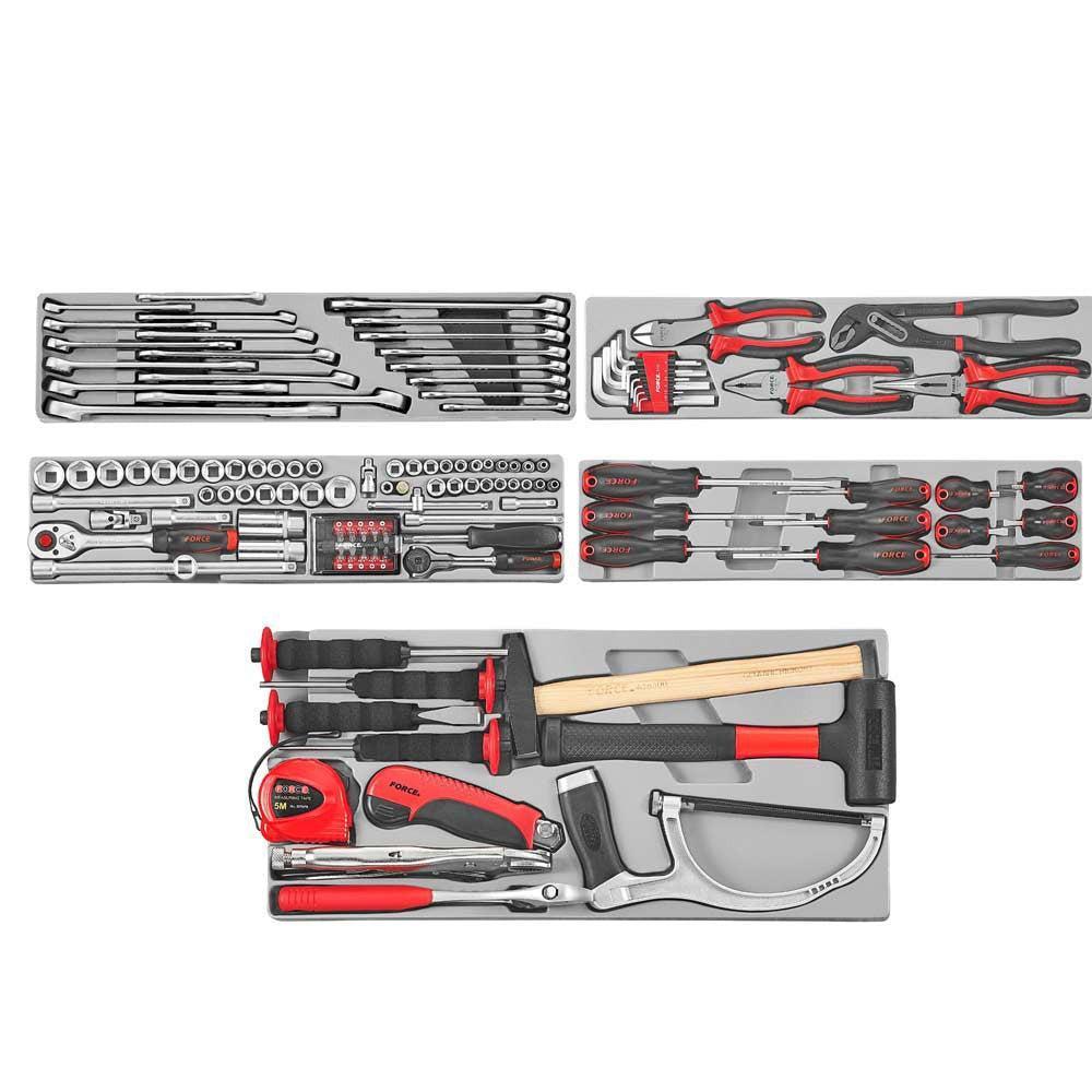 5-Tier Tool box with 124pc tools (S&M)