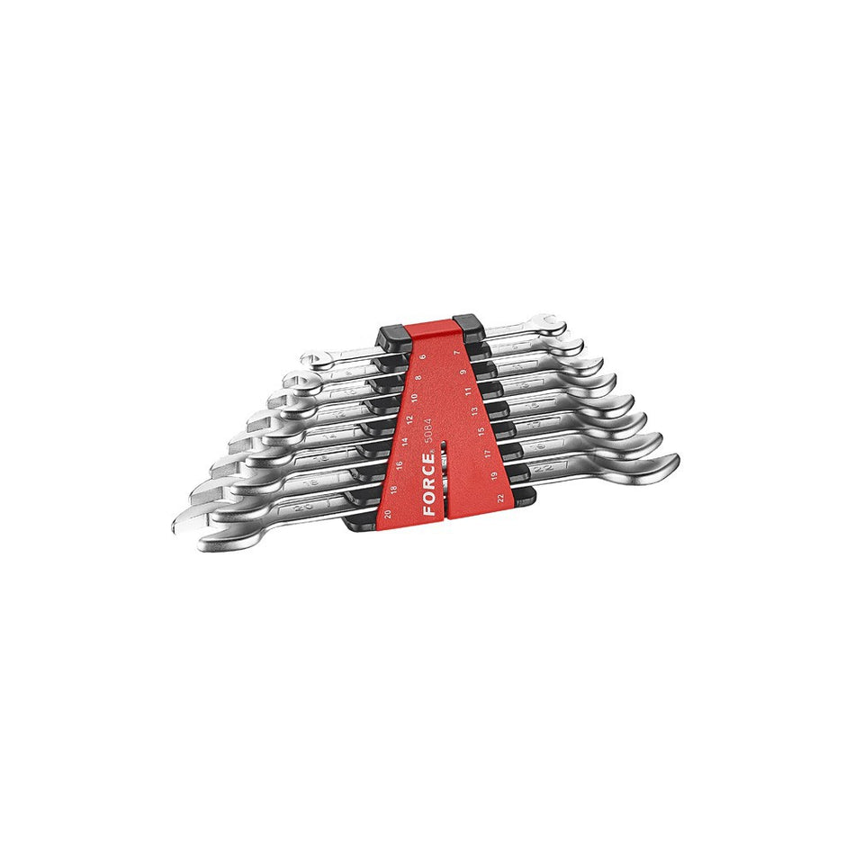 8pc Double open end wrench set