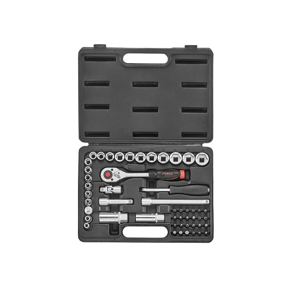 51pc 3/8"DR. 6pt. Flank Socket set