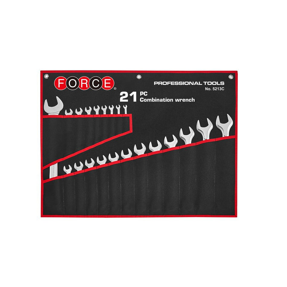 21pc Combination wrench set