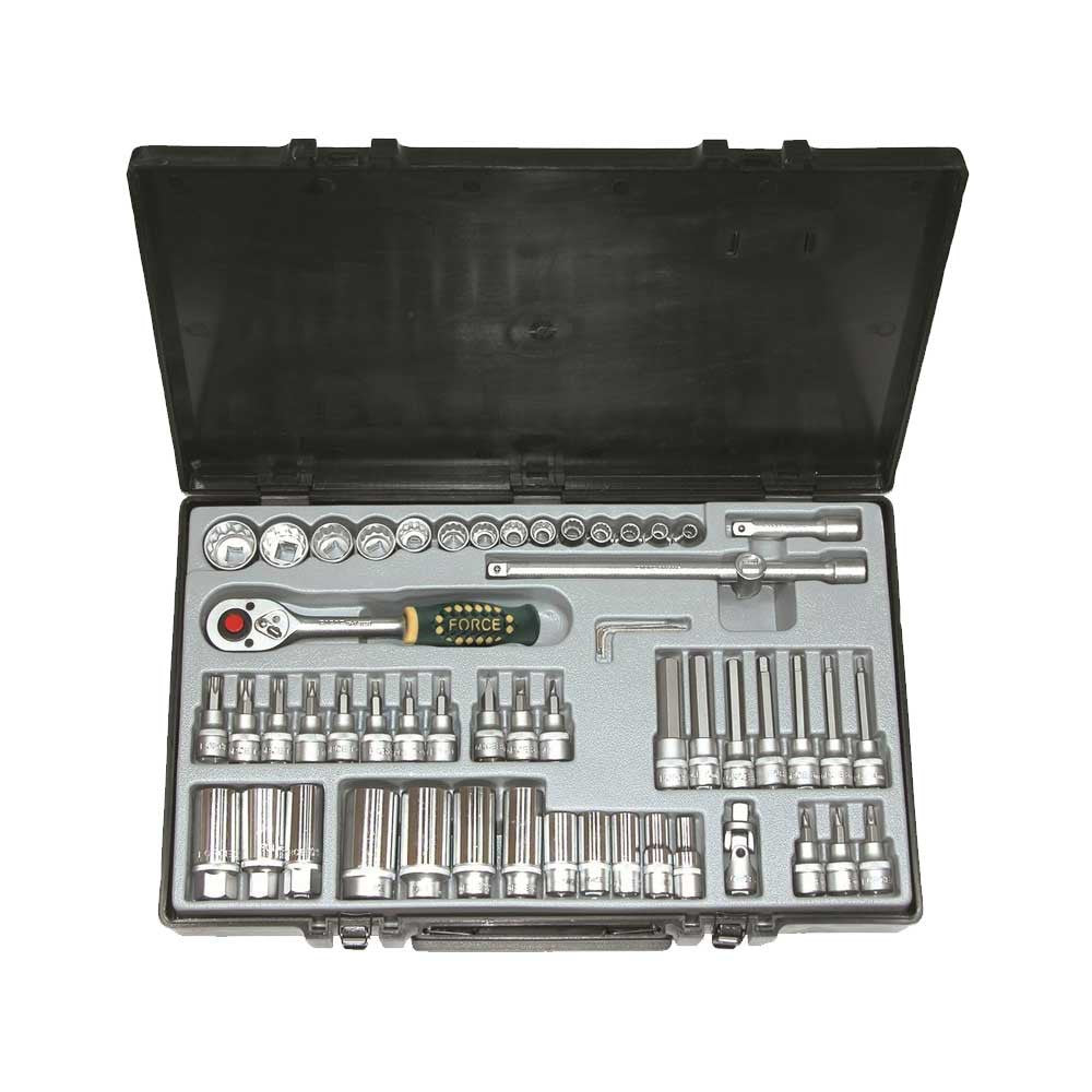 57pc 3/8" 12pt. Flank socket set