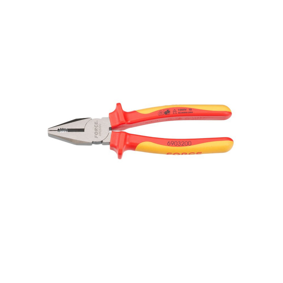 Insulated combination pliers 6"