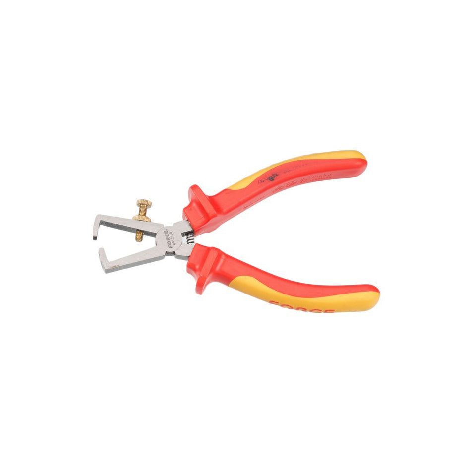 Insulated wire stripper pliers 6"