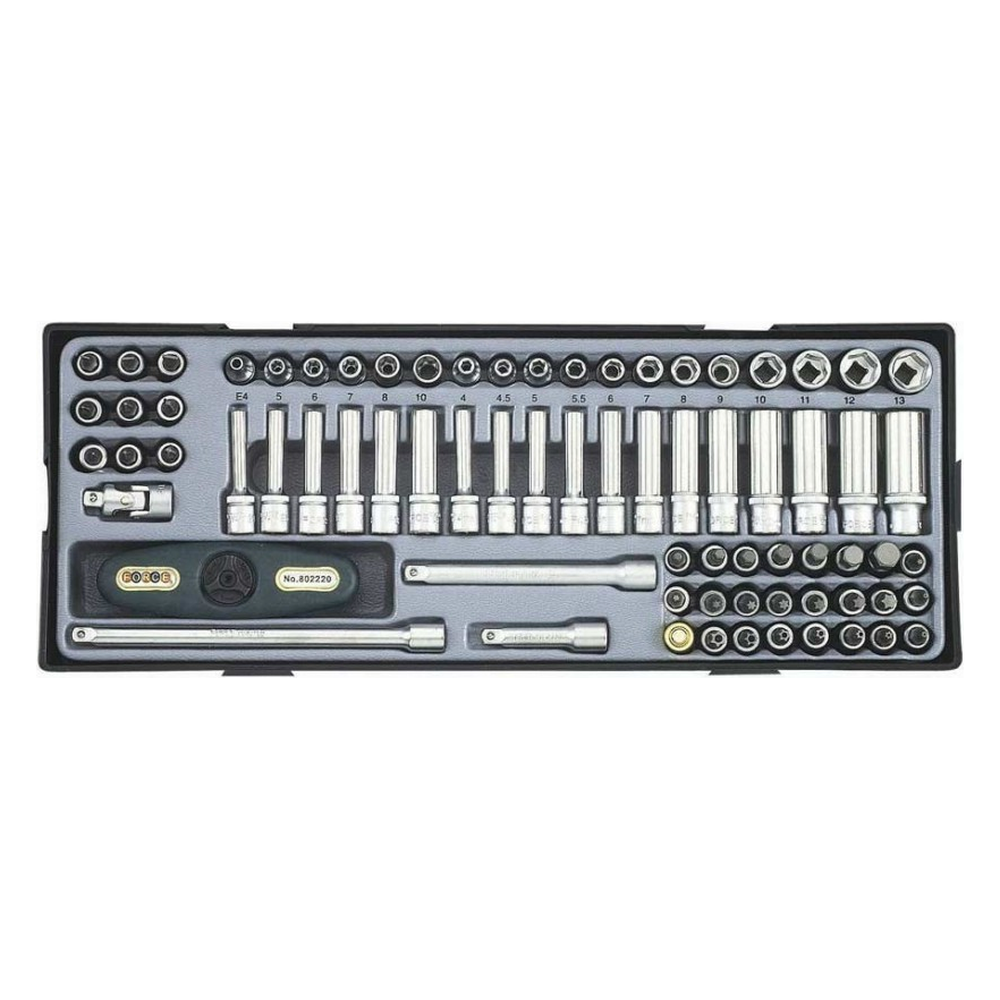 74pc Socket combination set