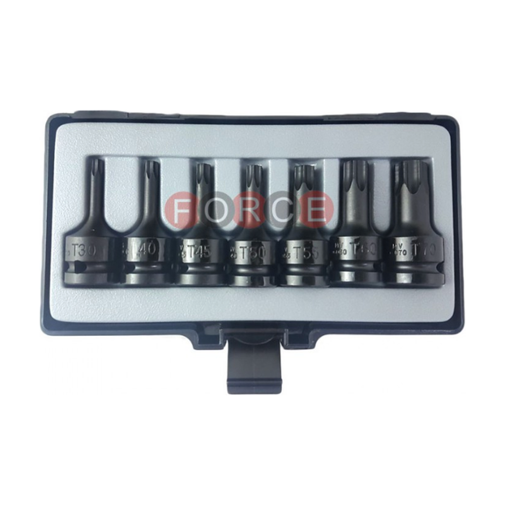 7pc 1/2" Imp.star socket bit