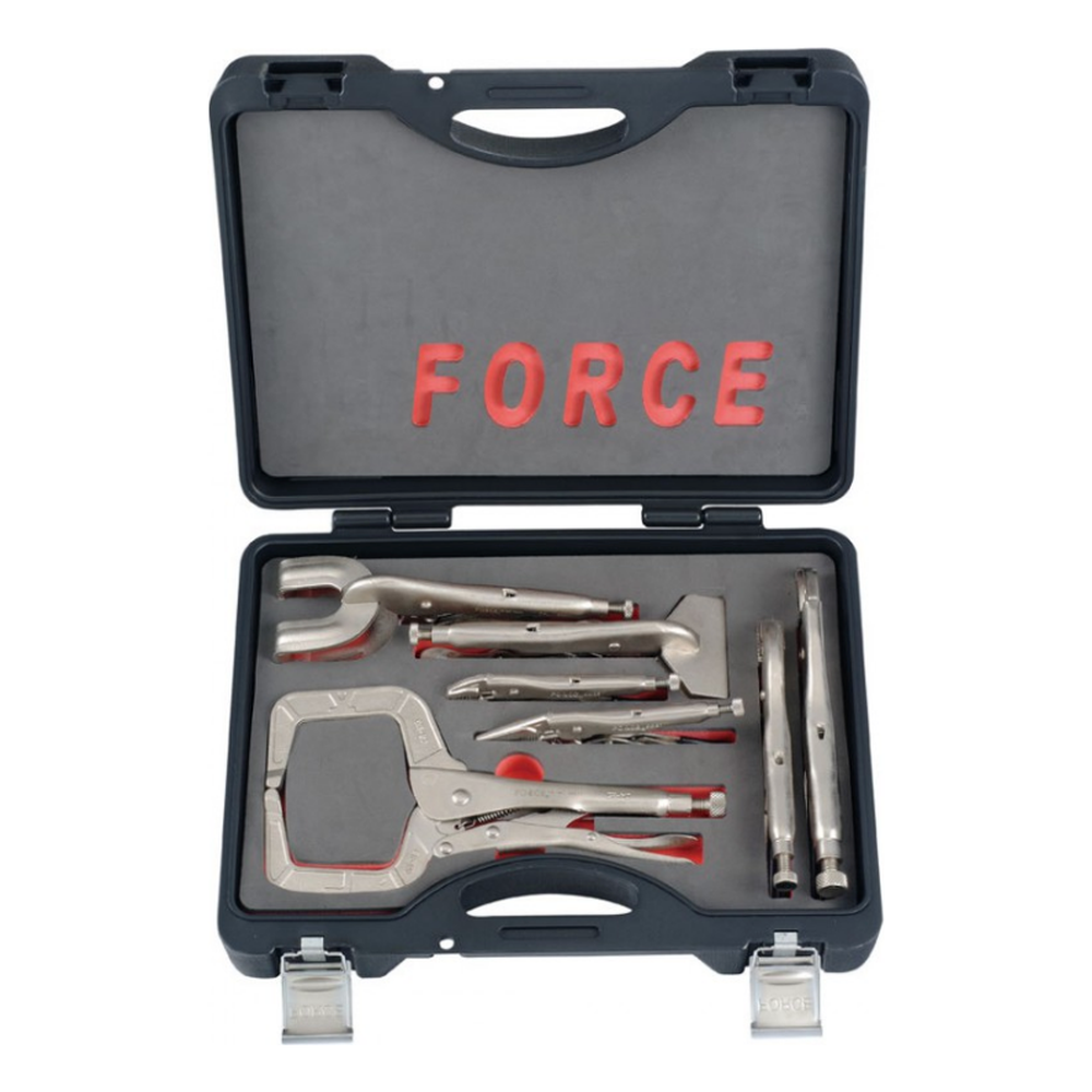 7pc Locking pliers and clamp set