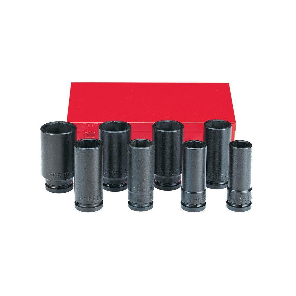 8pc 3/4" Impact deep socket set (SAE)