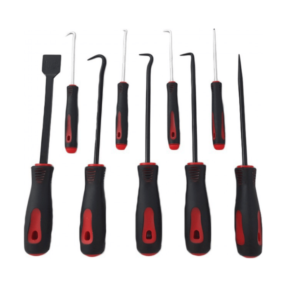 9 Delig Schraper en haken set