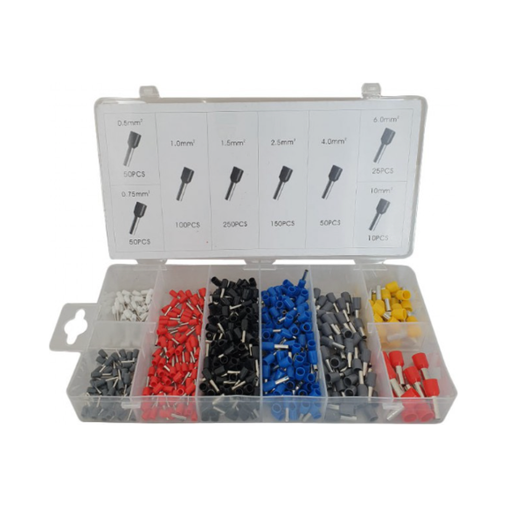 Adereindhulzen Assortiment Geïsoleerd 0,5 t/m 10mm²