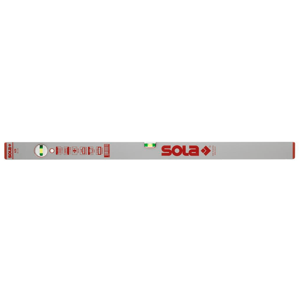 Alu blokwaterpas AZB70 70cm 2 libellen 0,50mm/m zilver