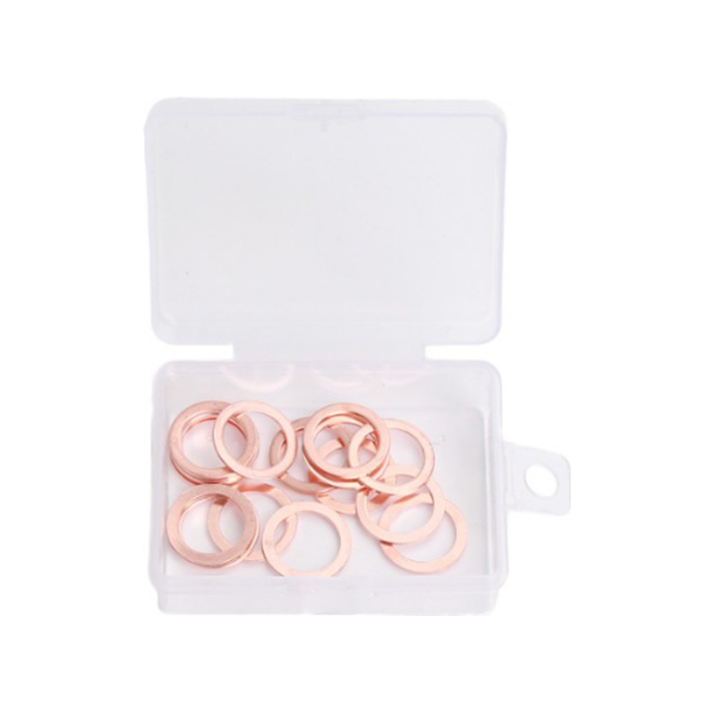 Assortiment Koperen ringen 20st