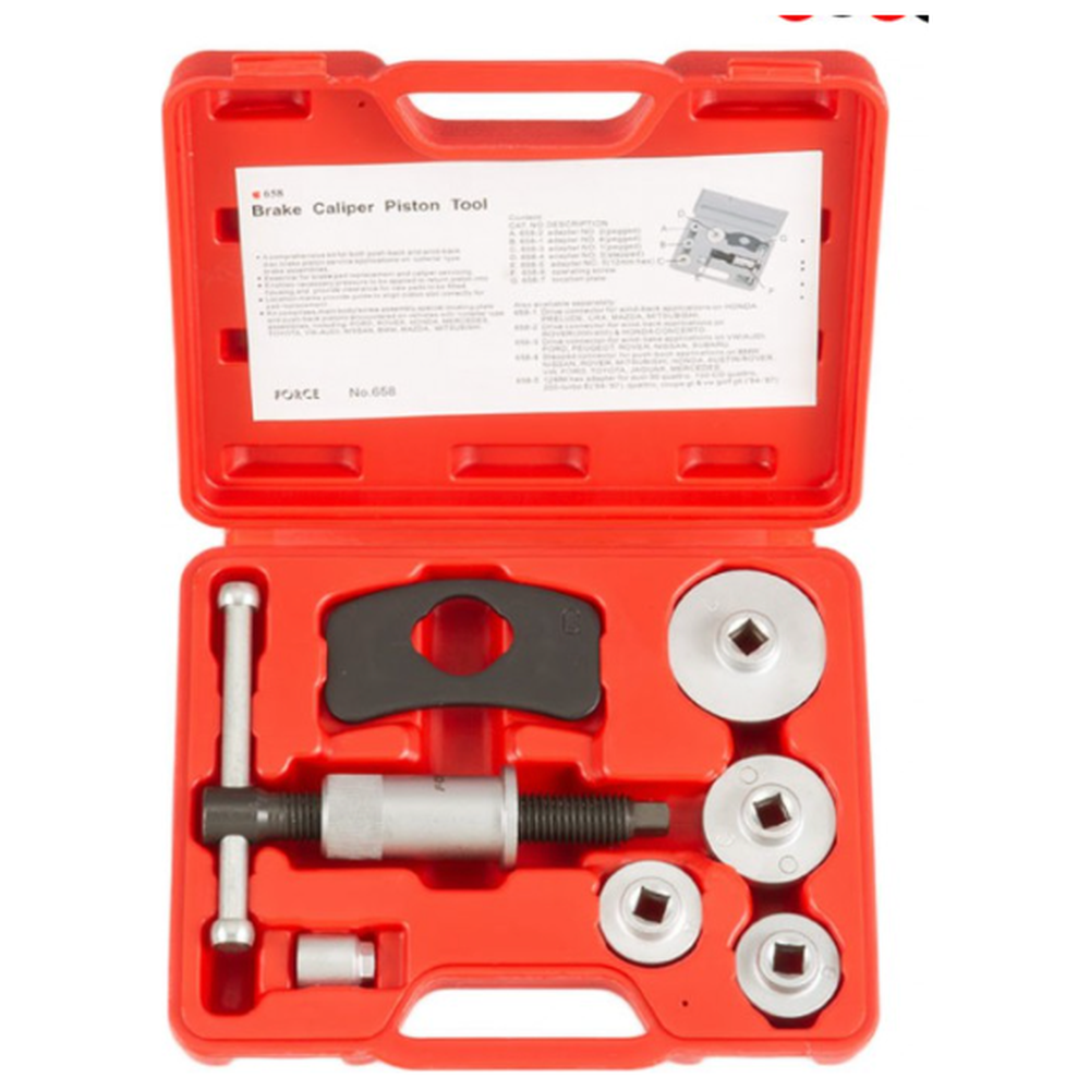 Brake caliper piston tools