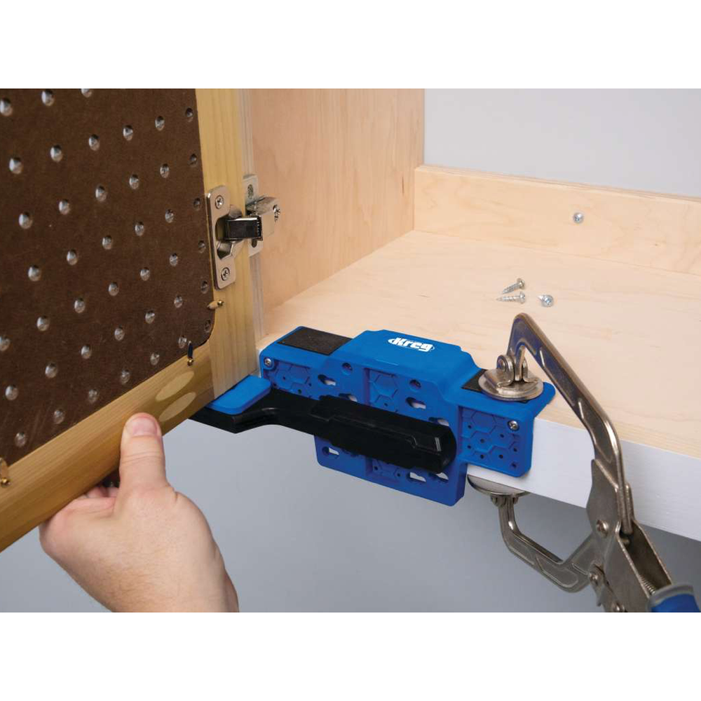 Cabinet Door Mounting Jig