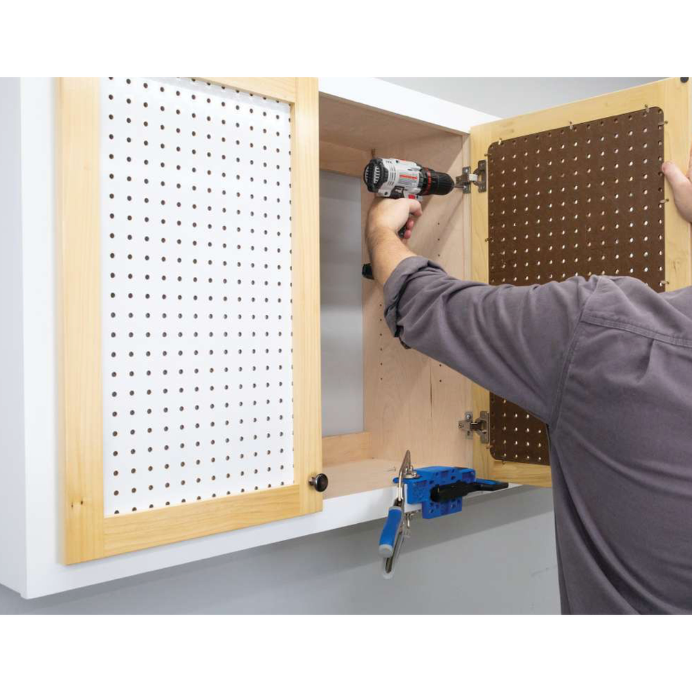 Cabinet Door Mounting Jig
