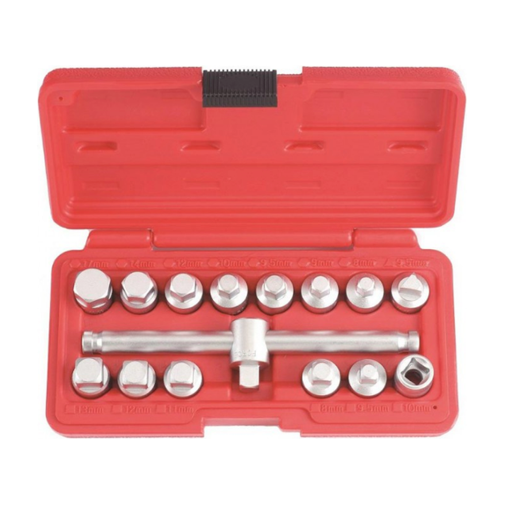 Compleet set voor oliecarter pluggen