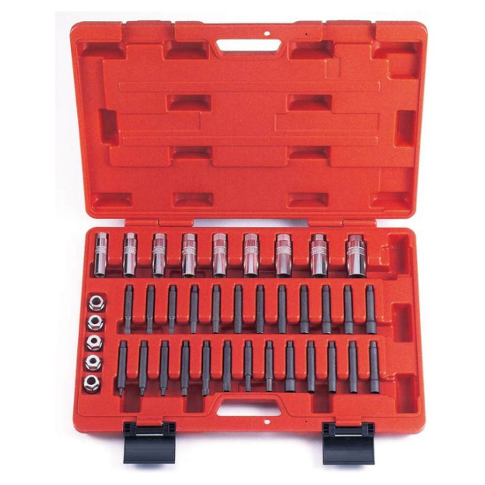 Complete set voor werkzaamheden aan schokdempers.