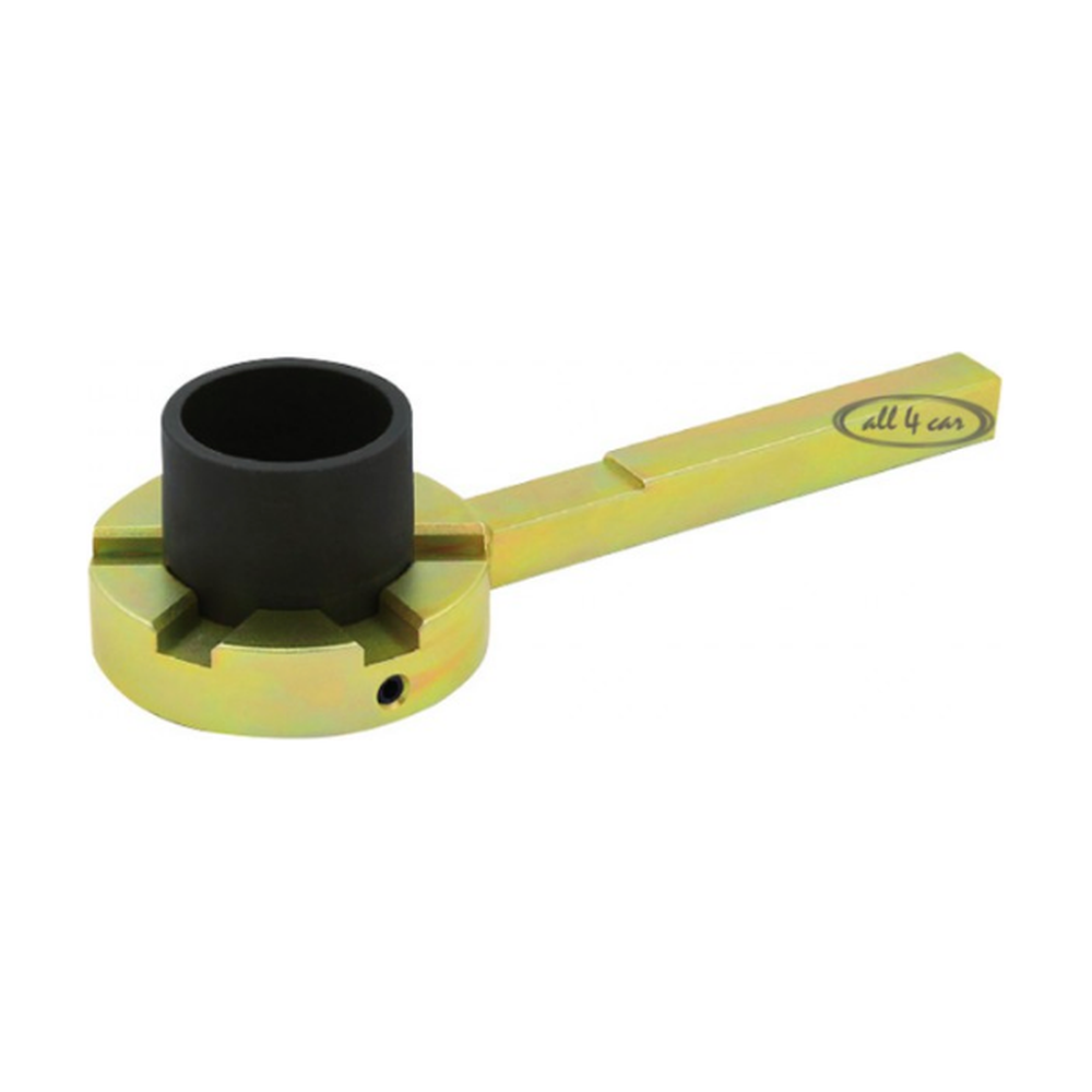 Crankshaft harmonic balancer holder tool for BMW