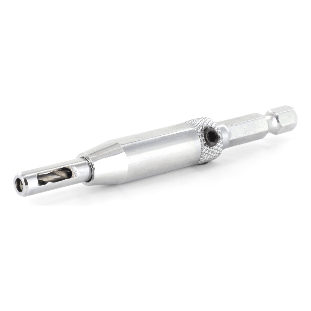 Deurscharnier centreerboor Met 1/4" zeskant bitaansluiting