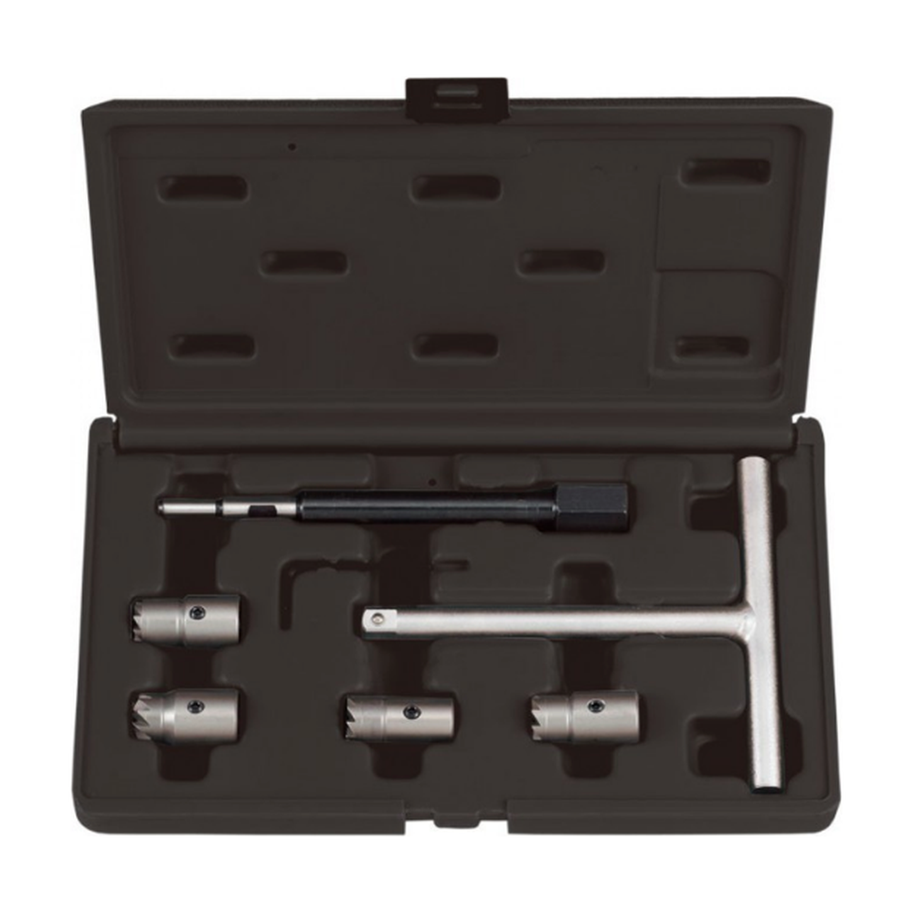 Diesel injector seat cutter set