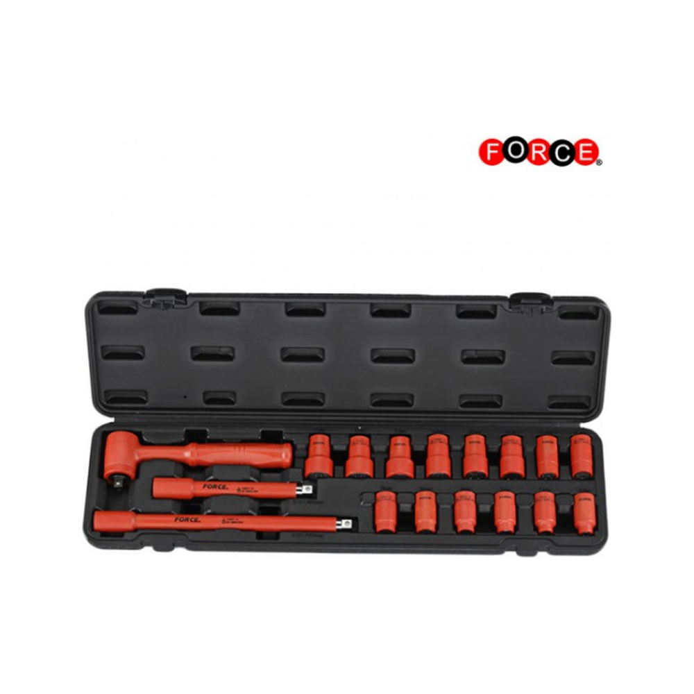 Force 17-delige geïsoleerde doppenset