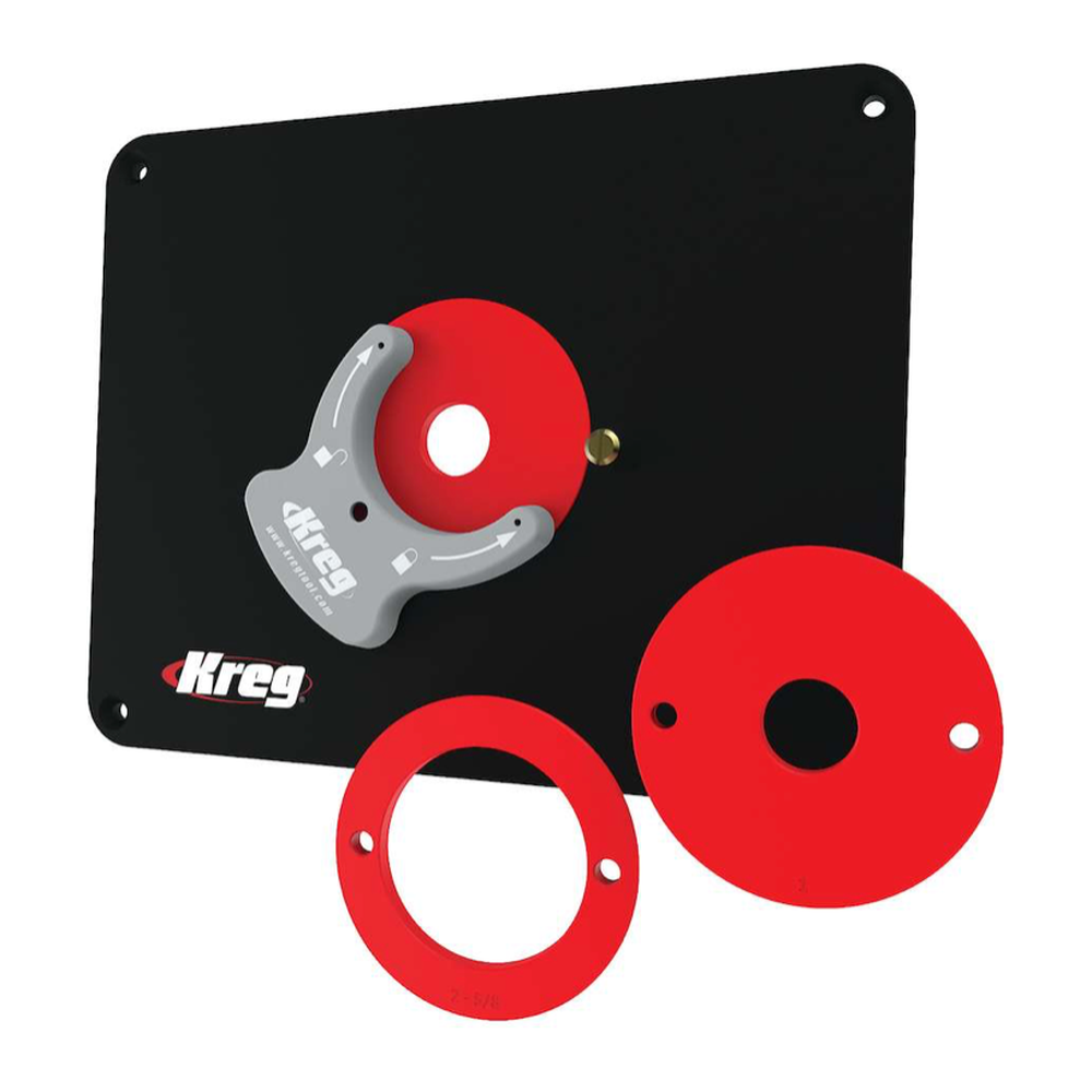 Freestafel inlegplaat - niet geboord