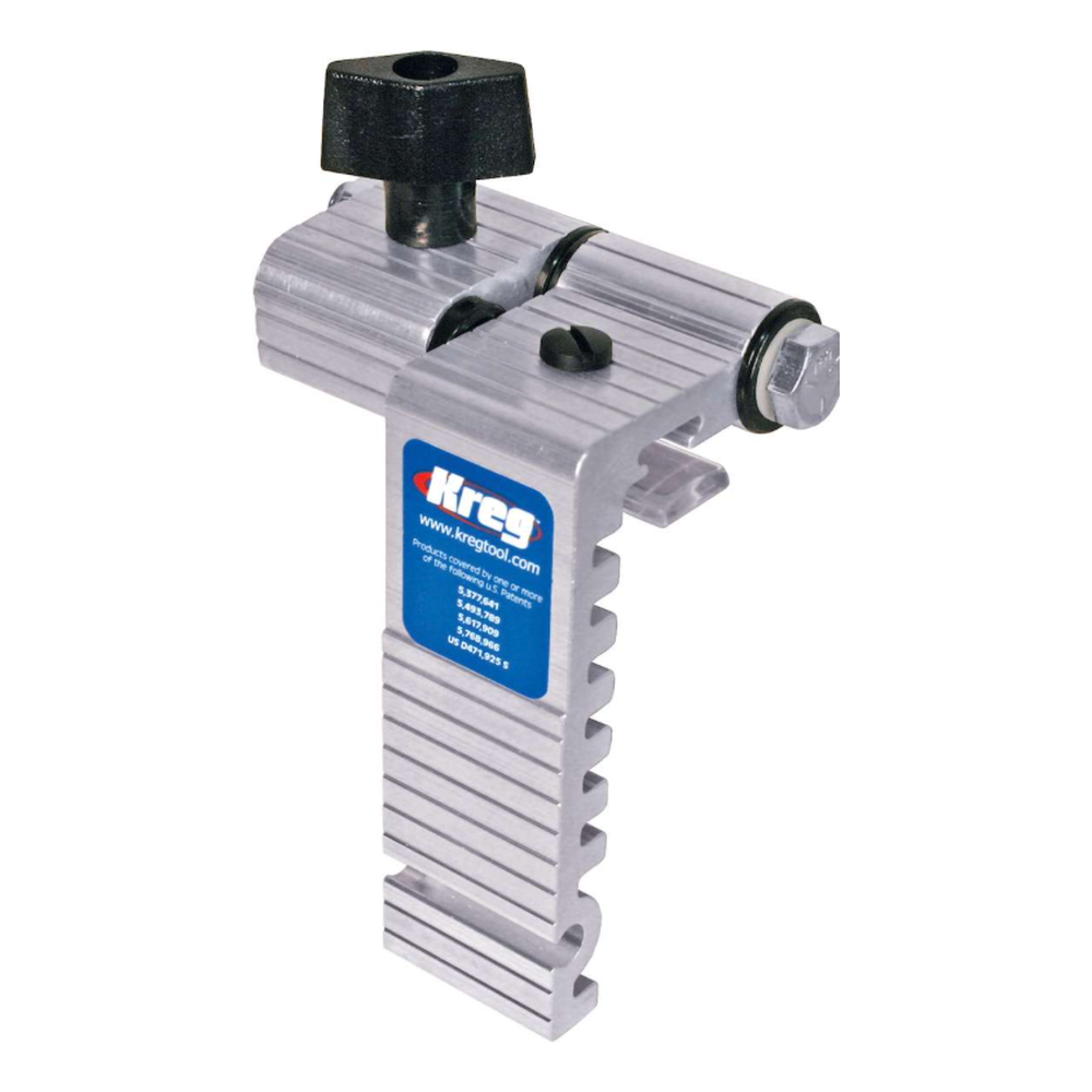 Freestafel werkstukaanslag