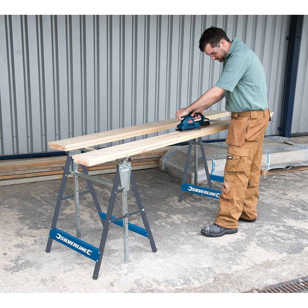 Silverline - 'Heavy-Duty' schraag 150 kg