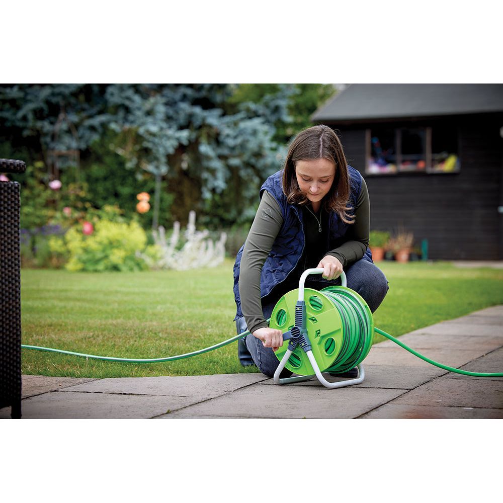 Silverline - Slanghaspel. 45 m slangcapaciteit