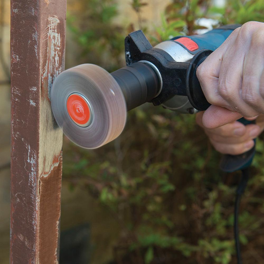 Silverline - Slijpmop 80 mm, 40 korrelmaat