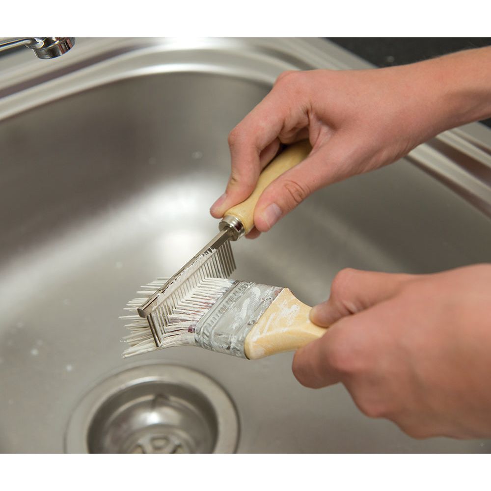 Silverline - Verfkwast schoonmaakkam 175 mm