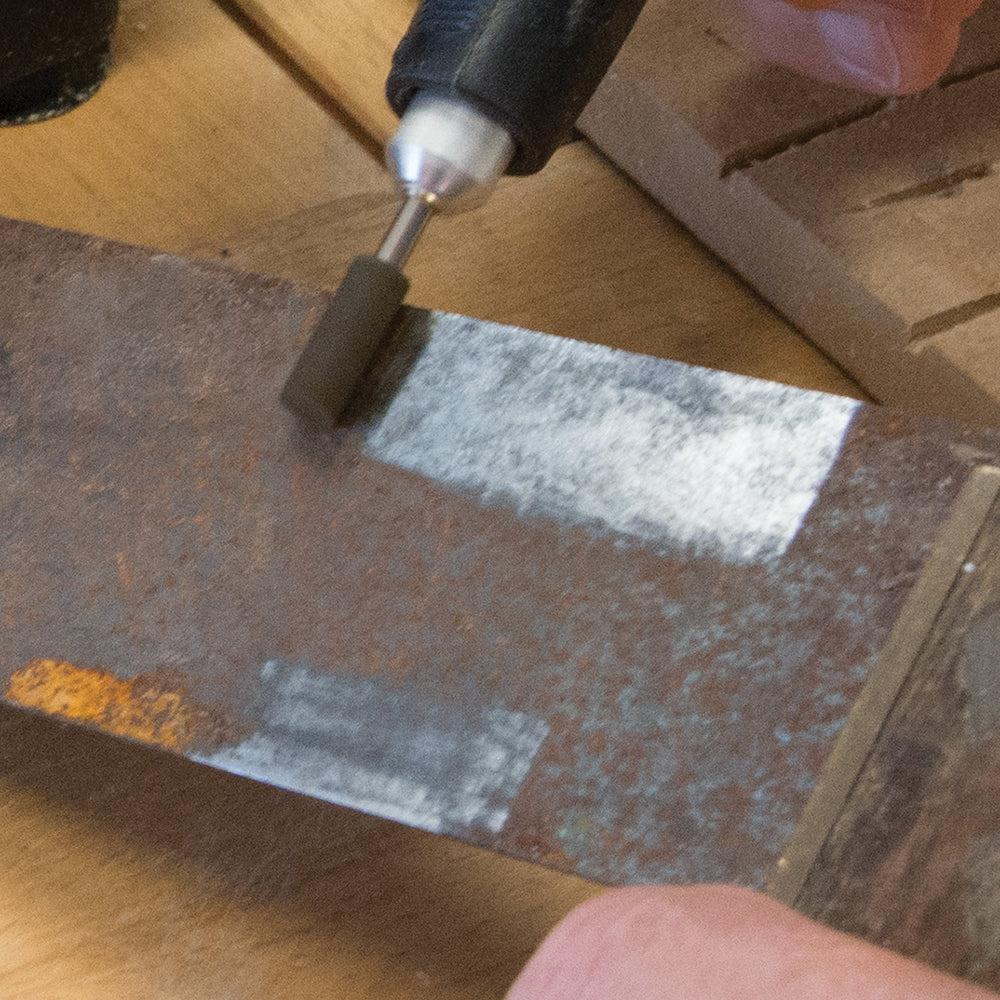 Silverline - 6-delige rubberen polijstkoppen set 6 mm dia.