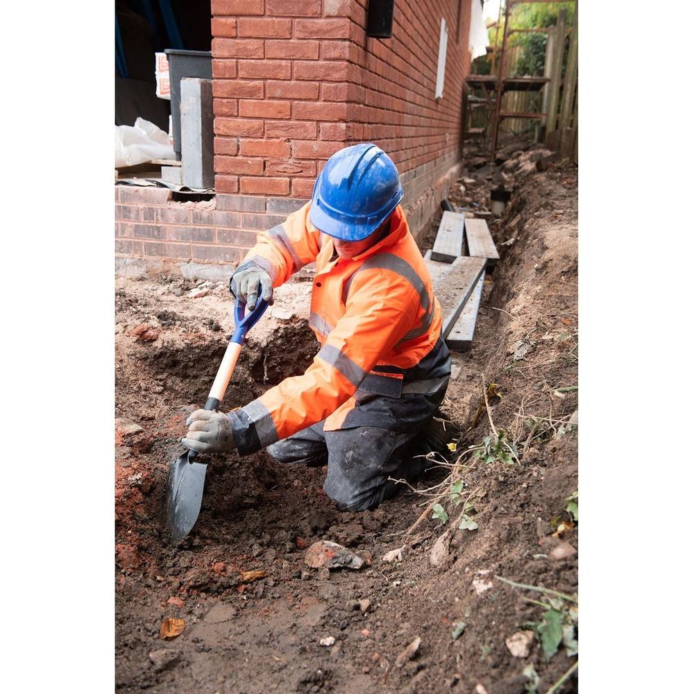 Silverline - Mini spade met ronde kop en houten schacht 700 mm