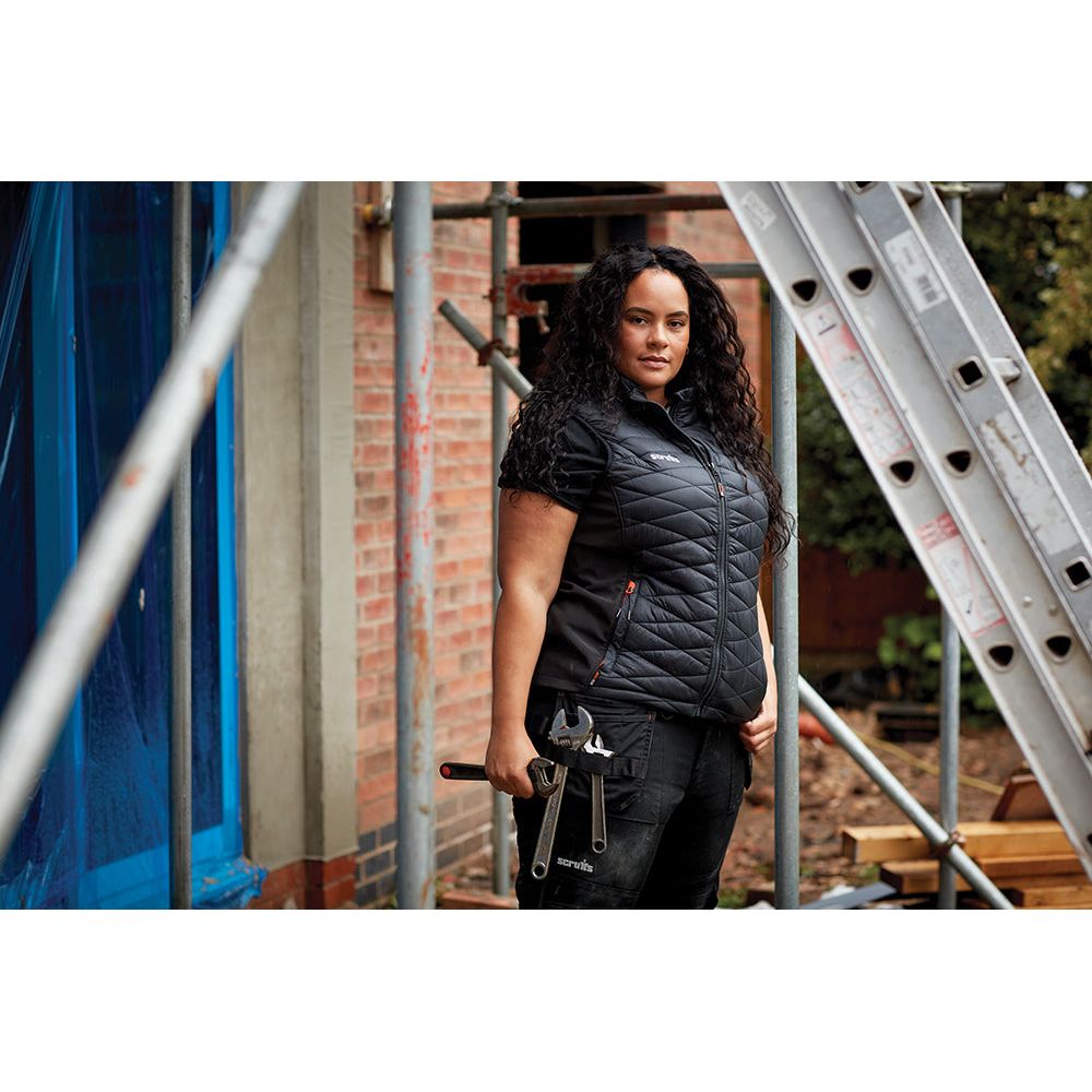 Scruffs - Trade Bodywarmer voor dames, zwart Maat 38