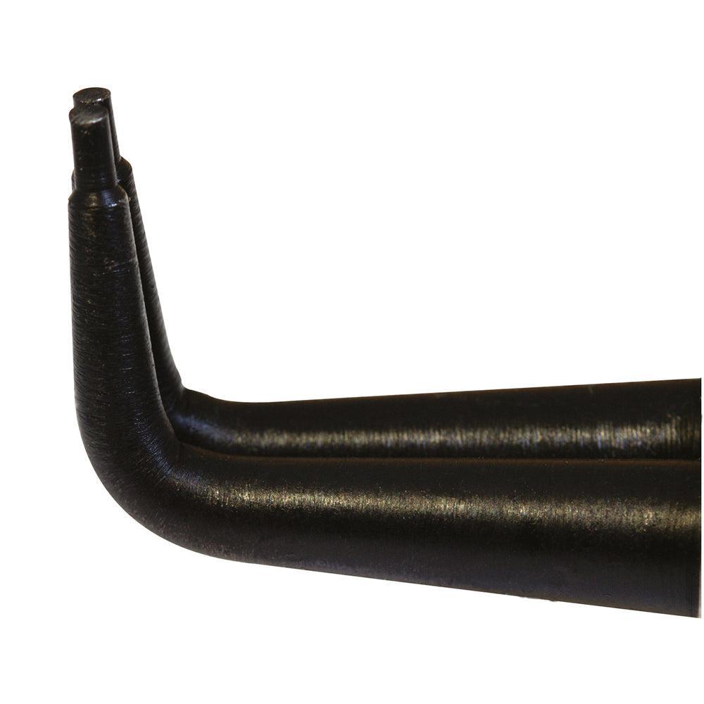 Silverline - Gebogen buitenborgveertang 180 mm