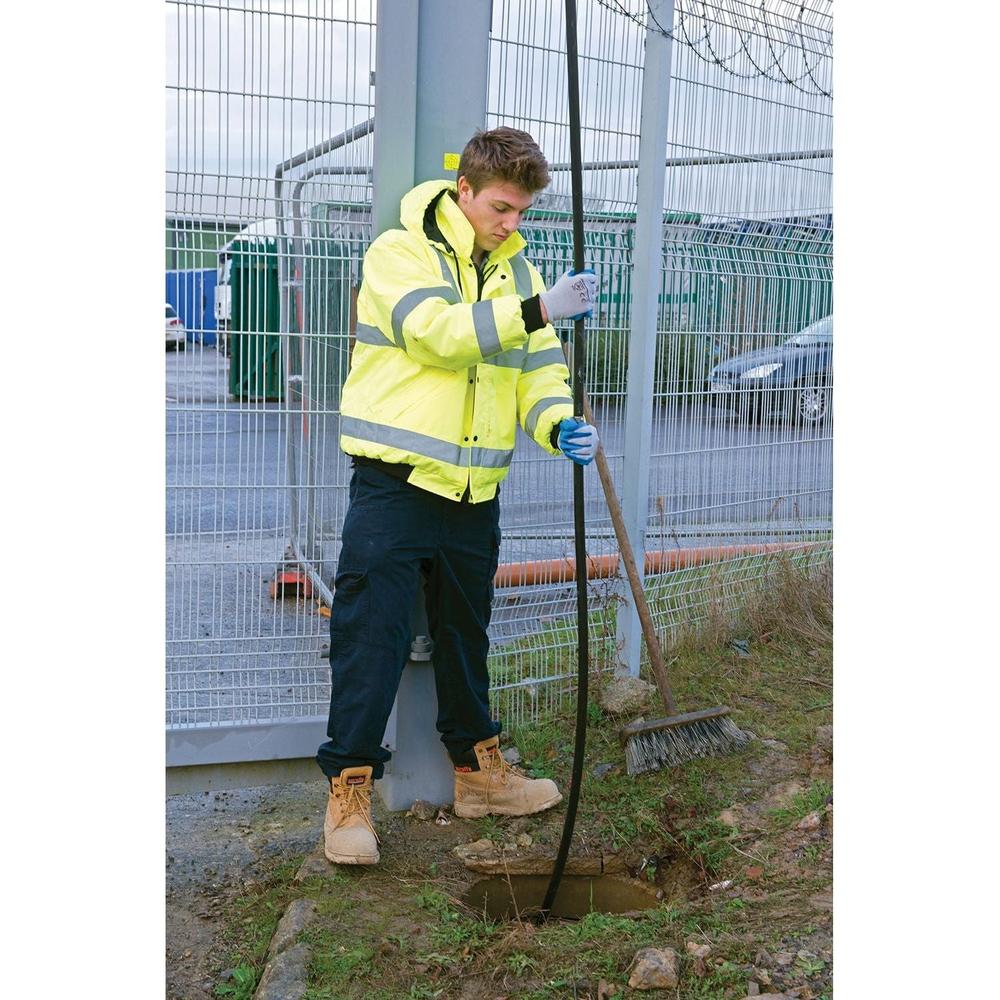 Silverline - 7-delige 2 m rioolontstopper set, extra lang