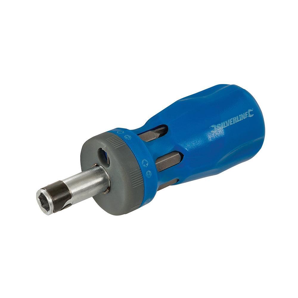 Silverline - 12-in-1 Displaydoos multi-bit ratelschroevendraaier 12 pk.